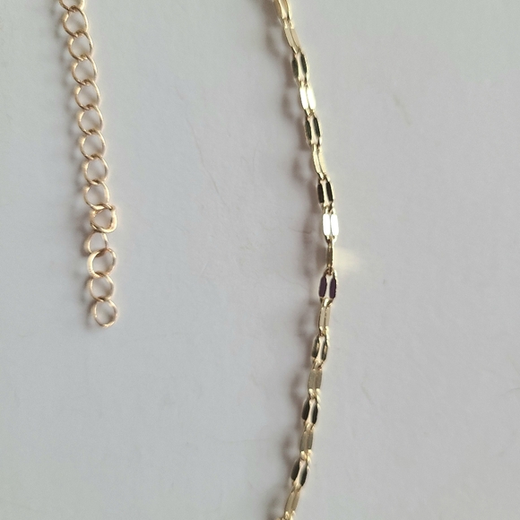 Dainty Gold Chain Link Necklace - Picture 3 of 6